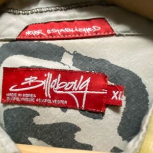 Y2K billabong button up